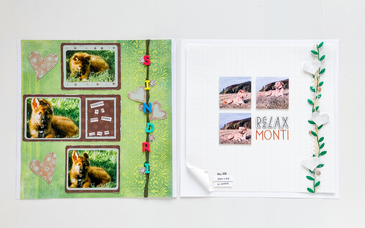 Scrapbooking Layout – aus alt mach neu (Scrapbooking Redo ...