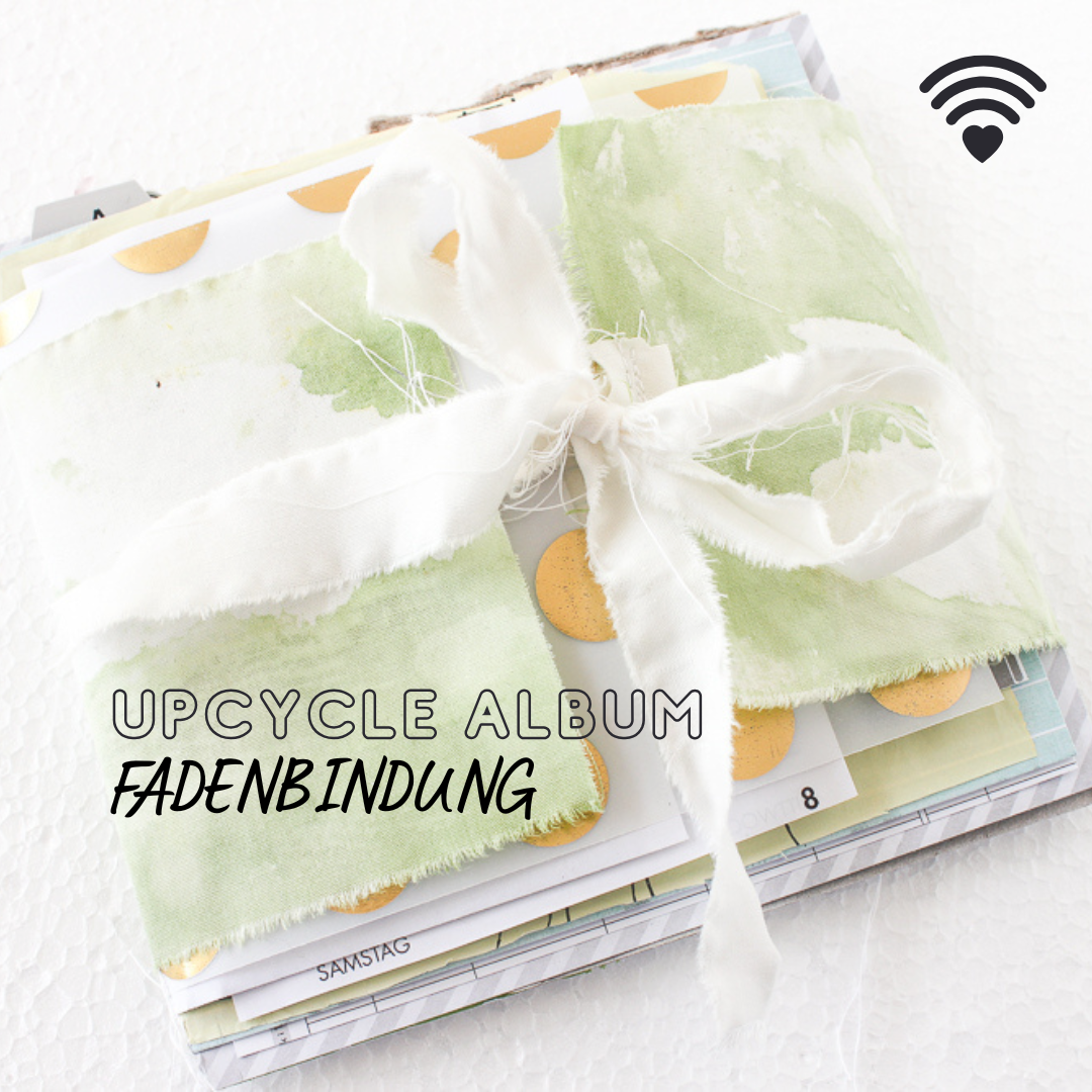 Upcycle Album mit Fadenbindung (Online Kurs)